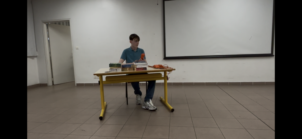 Photos de l'atelier théâtre des 3e1